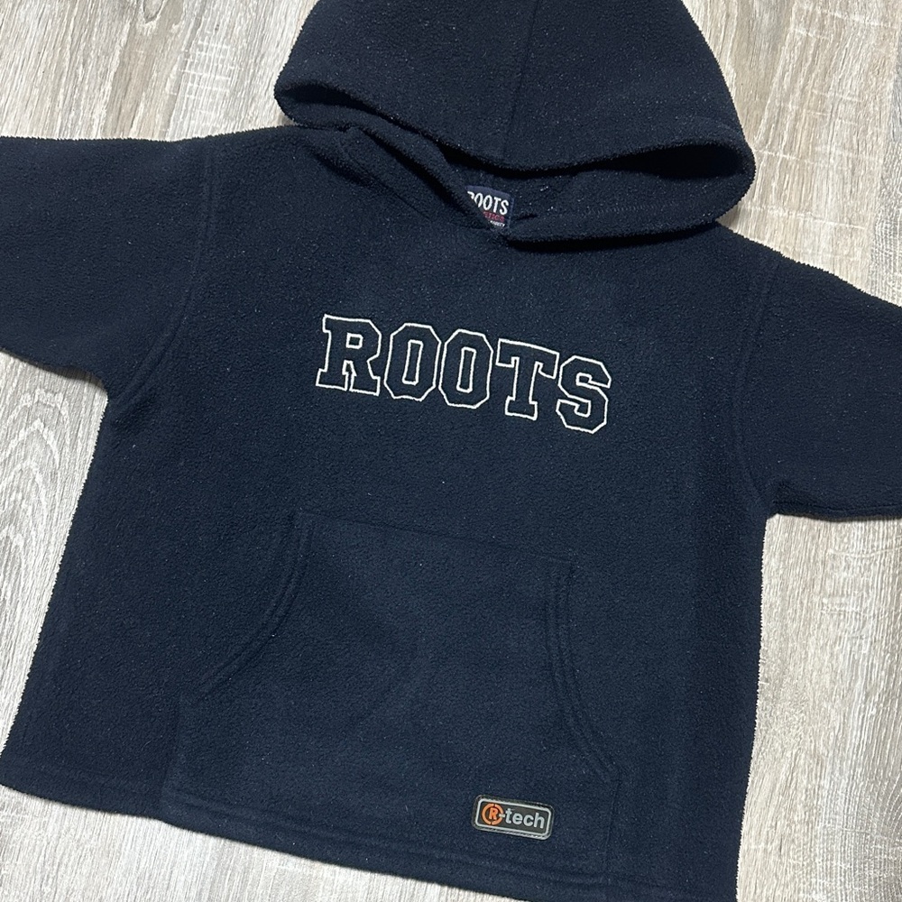 Vintage Roots Kids Hoodie with Logo - Picture 2 of 2